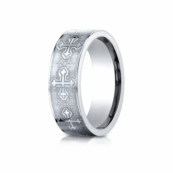 Cobalt Chrome Wedding Band Arezzo Jewelers Elmwood Park, IL