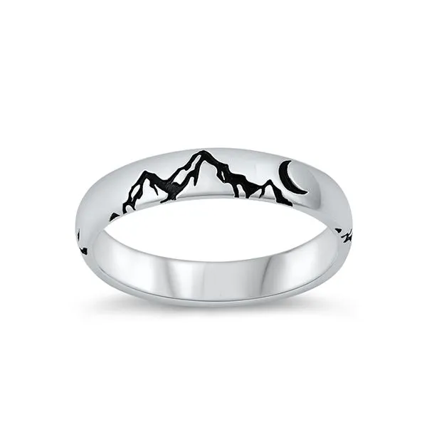 Silver Ring Banks Jewelers Burnsville, NC