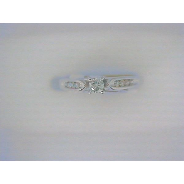Diamond Engagement Ring, Promise Ring,  14K White , Round Diamonds,  RGO1197-W4W-IN Barnes Jewelers Goldsboro, NC