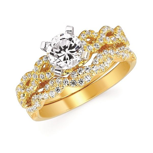 14K Yellow Diamond Wedding BAND w/ 0.224tw, Size 6.5, Barnes Jewelers Goldsboro, NC