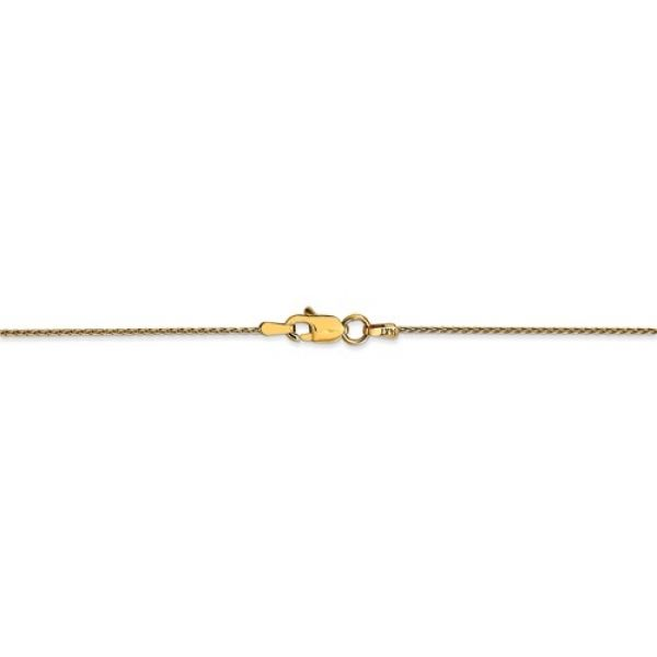 Yellow 14 Karat .95mm Parisian Wheat Chain Length 20 Barnes Jewelers Goldsboro, NC