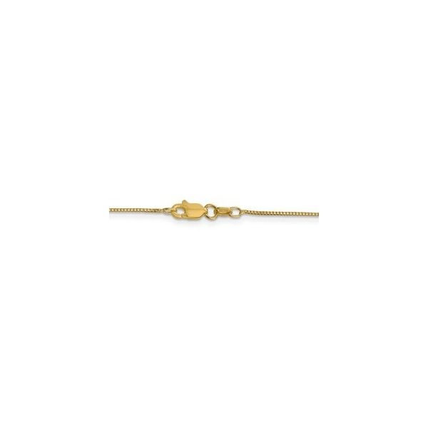 Yellow 14 Karat 0.70mm Box Chain Length 18 w/ Lobster Clasp Barnes Jewelers Goldsboro, NC