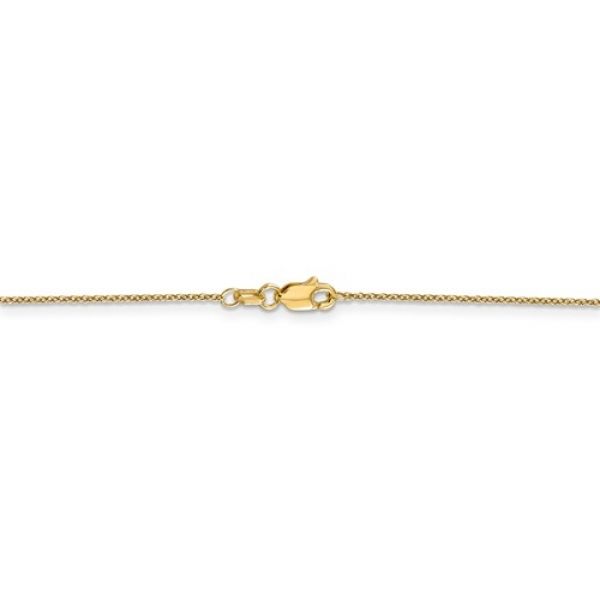 14 Karat Yellow 0.90mm Cable Chain 20 w/Lobster Clasp. Barnes Jewelers Goldsboro, NC