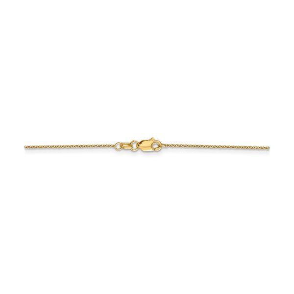 14 Karat Yellow 0.90mm Cable Chain 18  w/Lobster Clasp Barnes Jewelers Goldsboro, NC