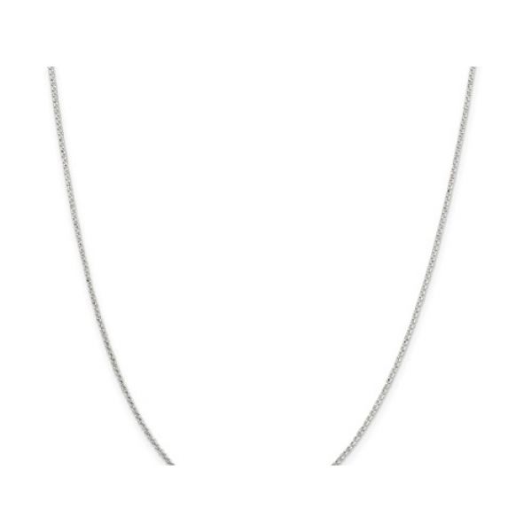 Sterling Silver 1.4mm Polished Rolo Chain  Length 20 Barnes Jewelers Goldsboro, NC