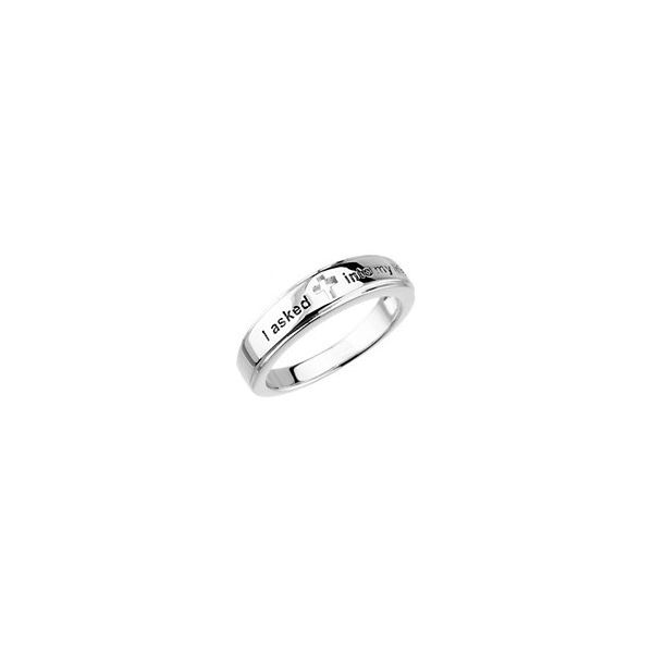 Sterling Silver Salvation  Ring, engraved 