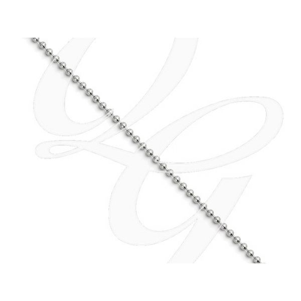 Stainlesssteel 2mm Dog Tag Style Chain 20