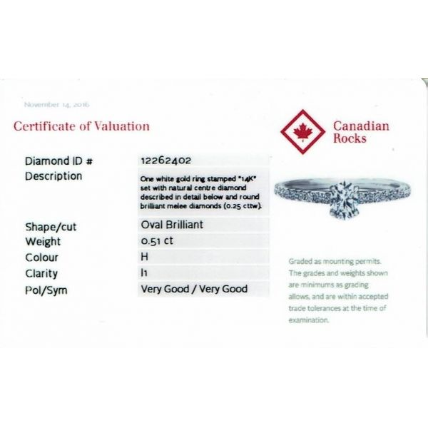 Canadian Diamond Ring Image 3 Barthau Jewellers Stouffville, ON