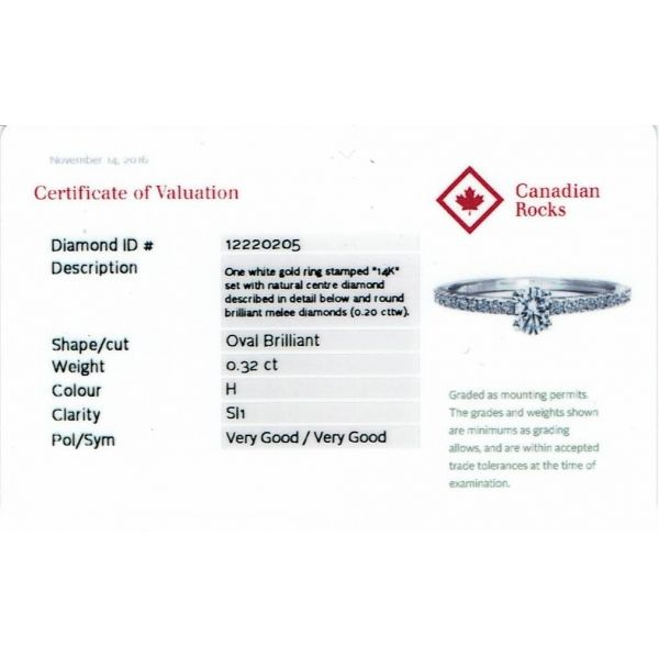 Canadian Diamond Ring Image 2 Barthau Jewellers Stouffville, ON