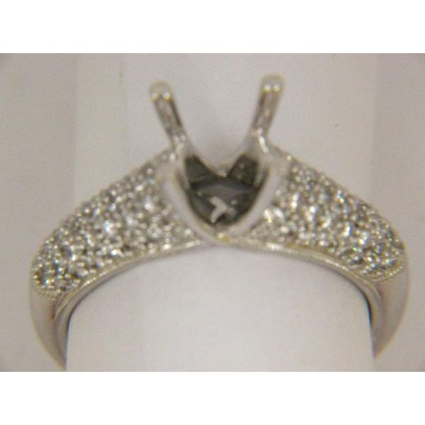 Diamond Semi-Mount Ring Barthau Jewellers Stouffville, ON