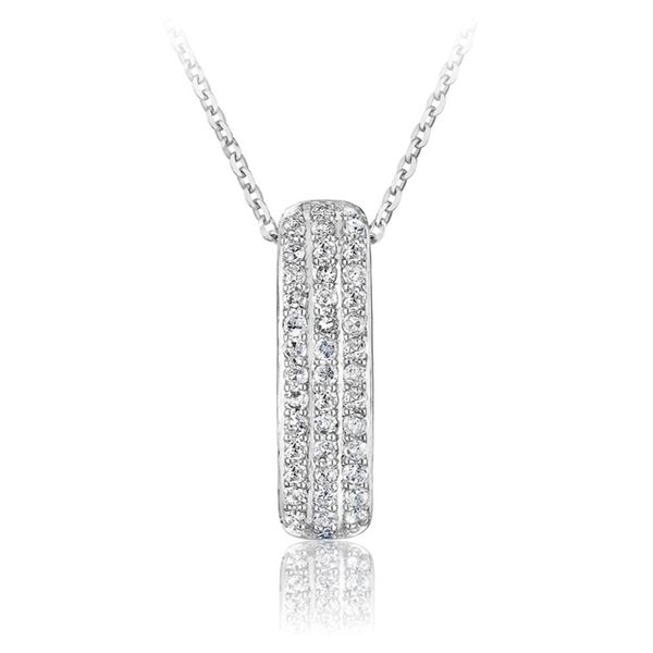 10KW 0.10tw Diamond Necklace Barthau Jewellers Stouffville, ON