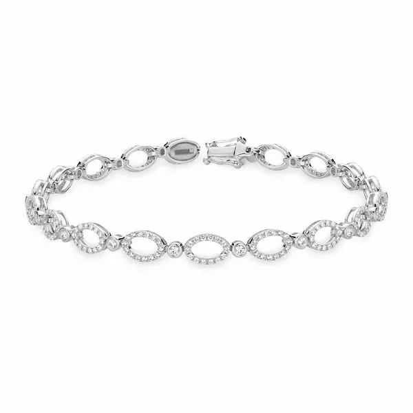 14KW 1.00tw Diamond Bracelet Barthau Jewellers Stouffville, ON