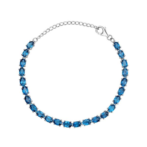 925 Blue Topaz Bracelet Barthau Jewellers Stouffville, ON