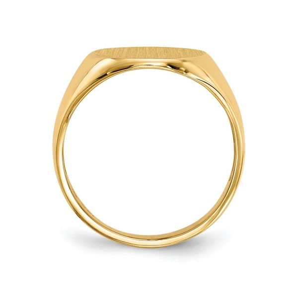 14K Yellow Gold Signet Ring Image 2 Barthau Jewellers Stouffville, ON