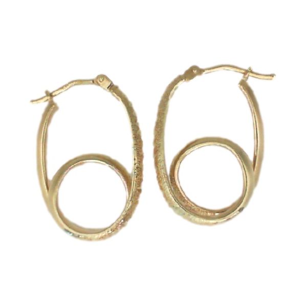 14K Yellow Gold Hoop Earrings Barthau Jewellers Stouffville, ON