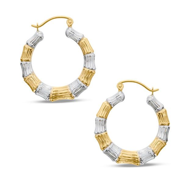 14KY/W Hoop Earrings Barthau Jewellers Stouffville, ON