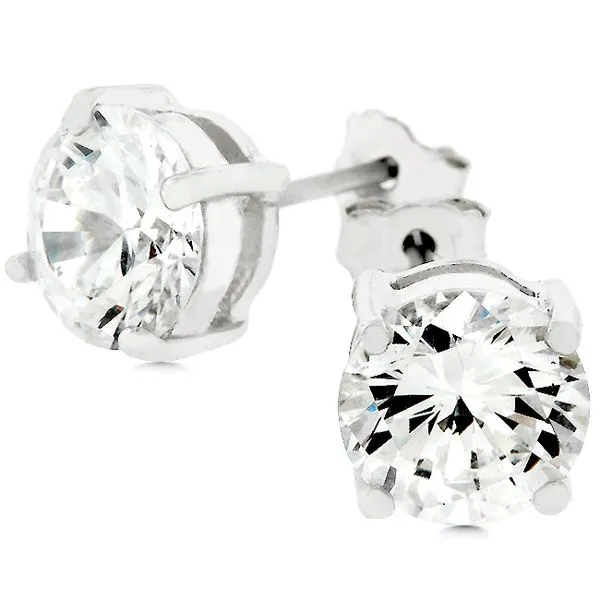 10KW 4MM CZ Earrings Barthau Jewellers Stouffville, ON