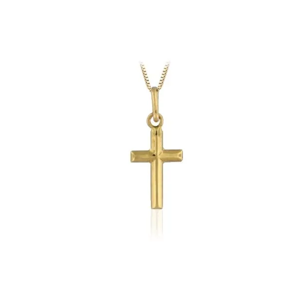 10KY Child Cross Necklace Barthau Jewellers Stouffville, ON