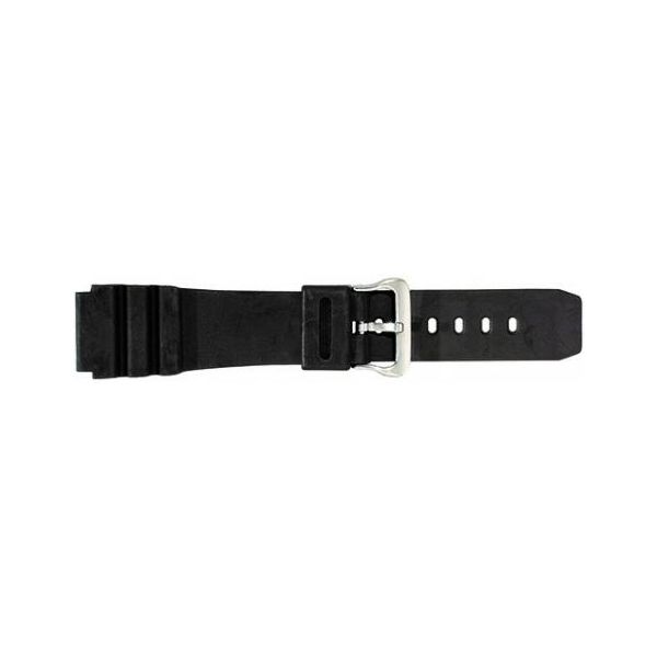 22mm Polyurethane Watch Band Black Barthau Jewellers Stouffville, ON