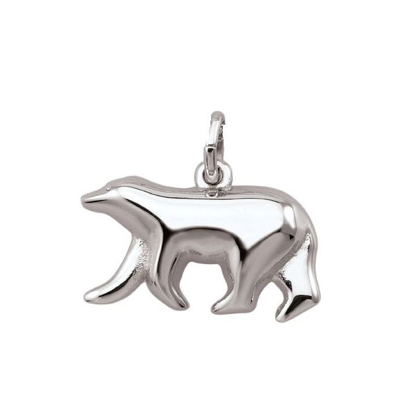 Sterling Silver Polar Bear Charm Barthau Jewellers Stouffville, ON