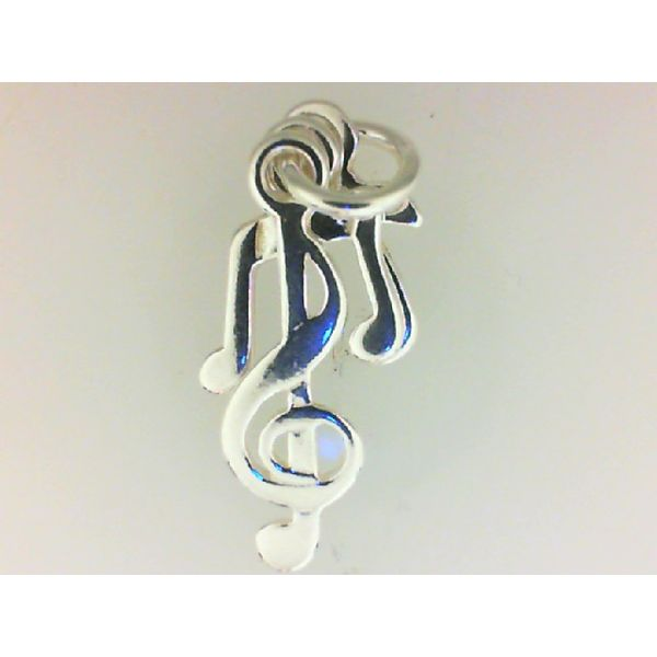 Sterling Silver Music Notes Charm Barthau Jewellers Stouffville, ON