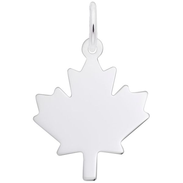 Sterling Silver Maple Leaf Lg. Charm Barthau Jewellers Stouffville, ON