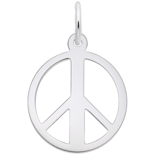 925 Charm Peace Symbol Barthau Jewellers Stouffville, ON
