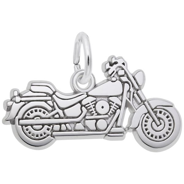 Sterling Silver Motorcycle Charm Barthau Jewellers Stouffville, ON