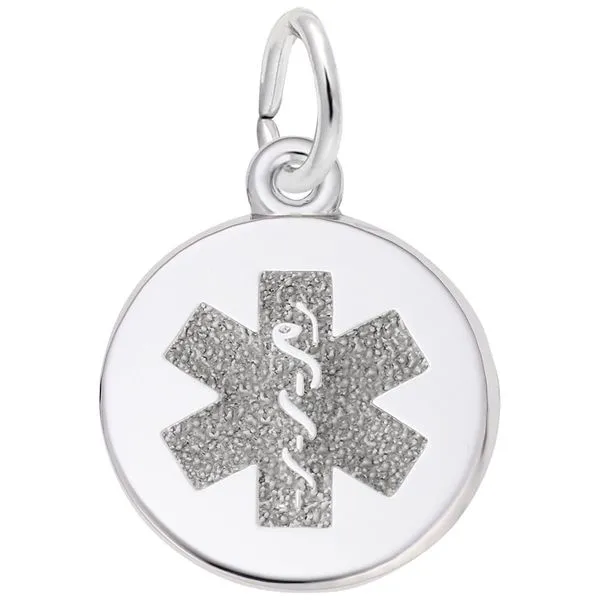 Sterling Silver Medical Symbol Charm Barthau Jewellers Stouffville, ON