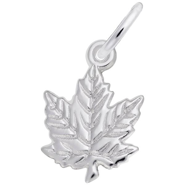 Sterling Silver Maple Leaf Charm Barthau Jewellers Stouffville, ON