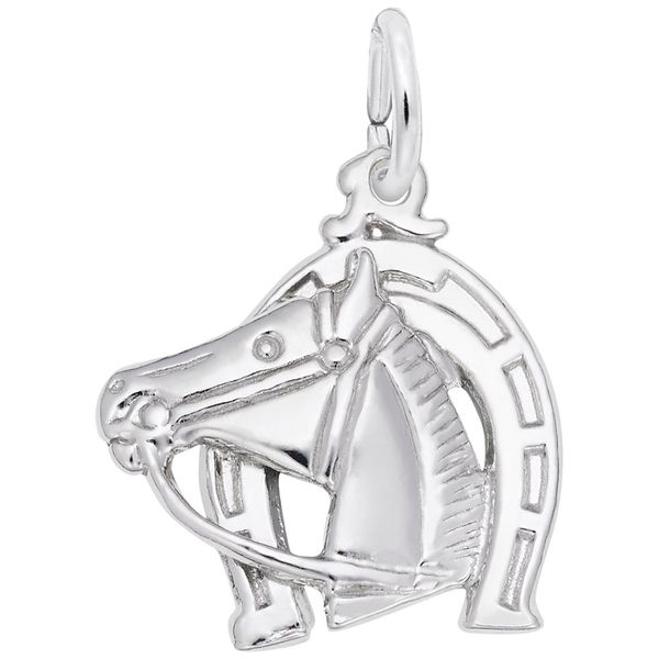 Sterling Silver Horse/Horseshoe Charm Barthau Jewellers Stouffville, ON