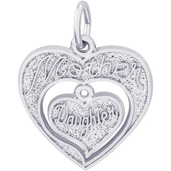 Sterling Silver Mother/Daughter Charm Barthau Jewellers Stouffville, ON