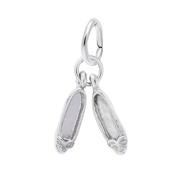 Sterling Silver Ballet Slippers Charm Barthau Jewellers Stouffville, ON