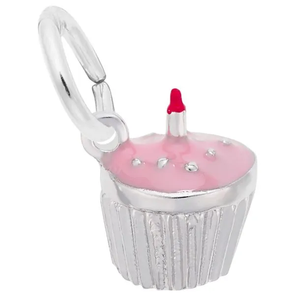 Sterling Silver Cupcake Charm Barthau Jewellers Stouffville, ON