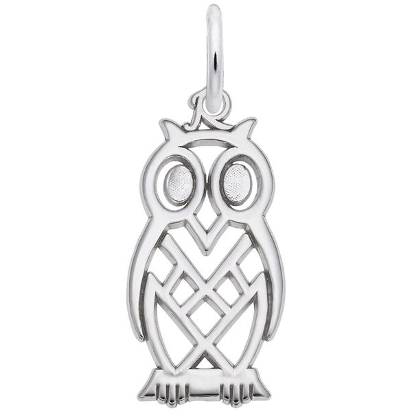 Sterling Silver Owl Charm Barthau Jewellers Stouffville, ON