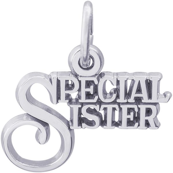 Sterling Silver Special Sister Charm Barthau Jewellers Stouffville, ON