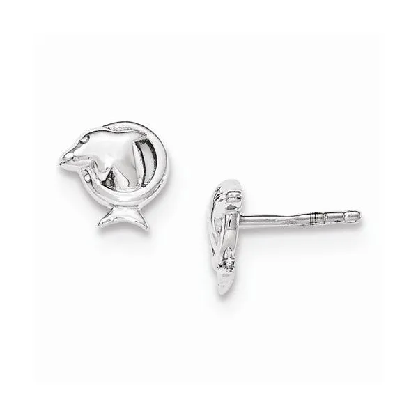 925 Dolphin Earrings Baby/Toddler/Child Barthau Jewellers Stouffville, ON