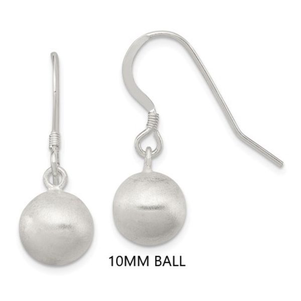 925 10MM Ball Drop Earrings Barthau Jewellers Stouffville, ON