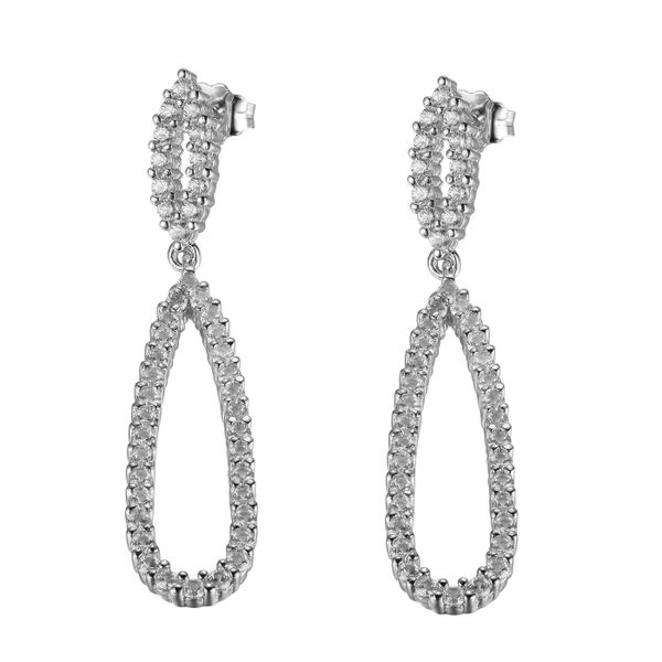 925 Reign  CZ Drop Earrings Barthau Jewellers Stouffville, ON