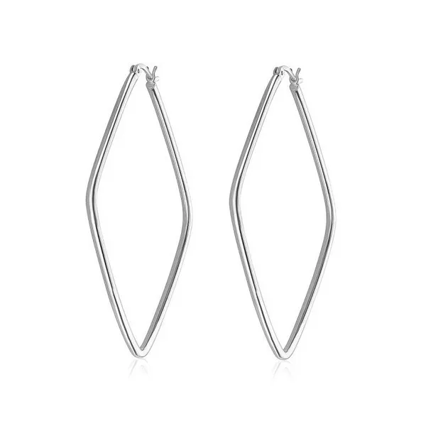 Sterling Silver Hoop Earrings Image 2 Barthau Jewellers Stouffville, ON