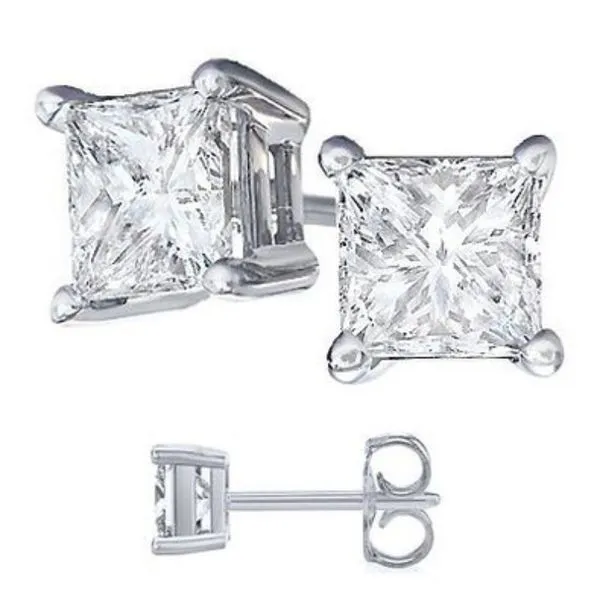 Sterling Silver 3MM Cubic Zirconia Stud Earrings Barthau Jewellers Stouffville, ON