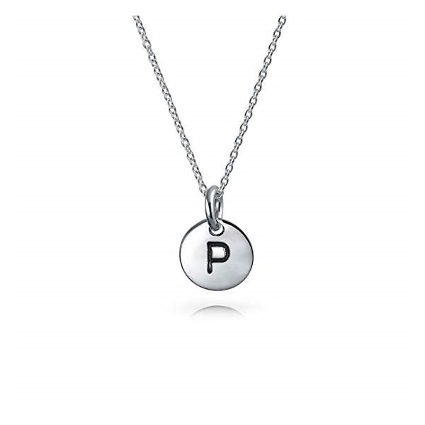 Sterling Silver Initial Necklace Barthau Jewellers Stouffville, ON