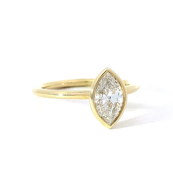 14KY Marquise Bezel Mounting by Sylvie Jim Bartlett Fine Jewelry Longview, TX