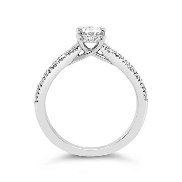 Classic Oval Engagement Ring Image 3 Baxter's Fine Jewelry Warwick, RI