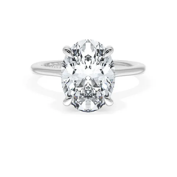 Oval Solitaire Engagement Ring Baxter's Fine Jewelry Warwick, RI