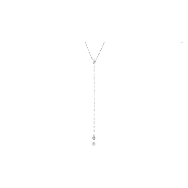 Cascade Pear Shaped Lariat Baxter's Fine Jewelry Warwick, RI