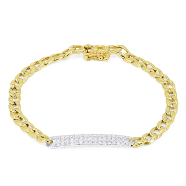 Pave Diamond Bracelet Baxter's Fine Jewelry Warwick, RI