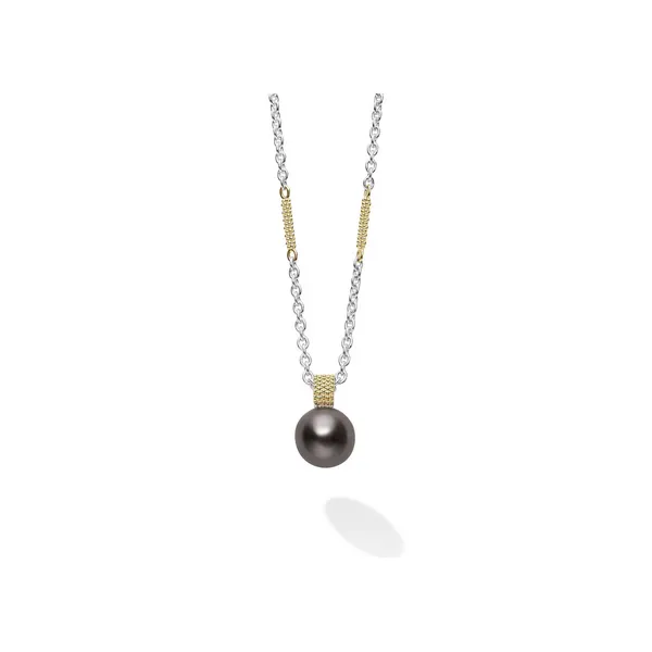 Tahitian Black Pearl Pendant Necklace Baxter's Fine Jewelry Warwick, RI