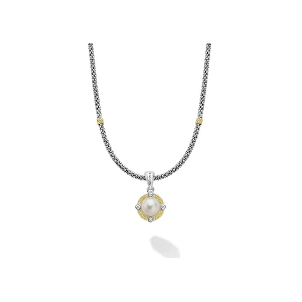 Pearl Diamond Caviar Necklace Baxter's Fine Jewelry Warwick, RI