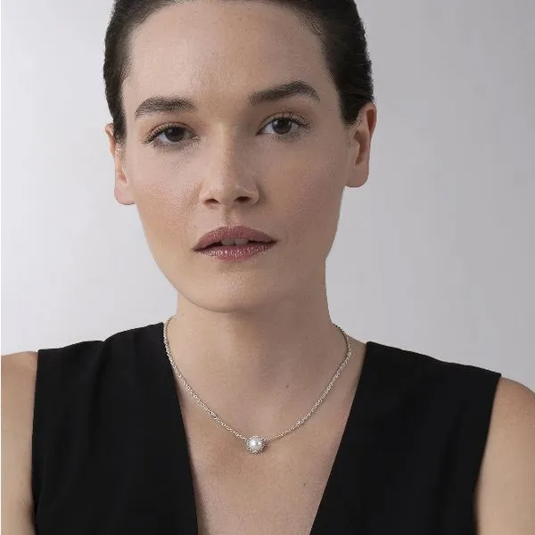 Single Pearl Necklace 16-18